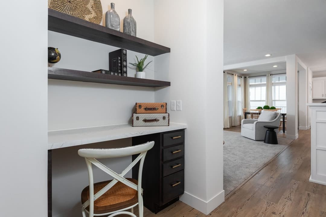 The view interior home features