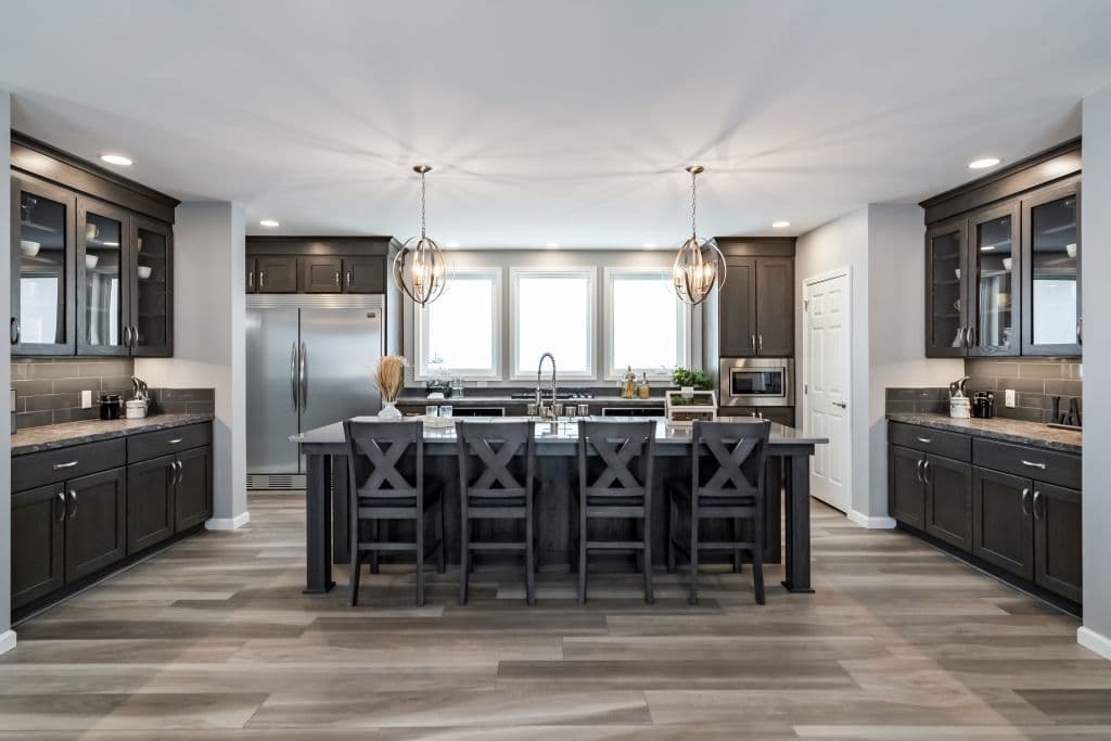 La bella casa ranch 2p2801-r kitchen home features