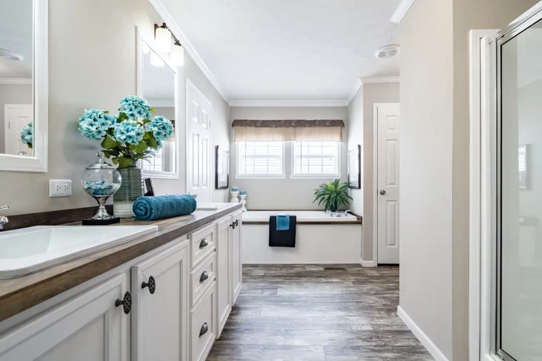 The roddy bathroom home features