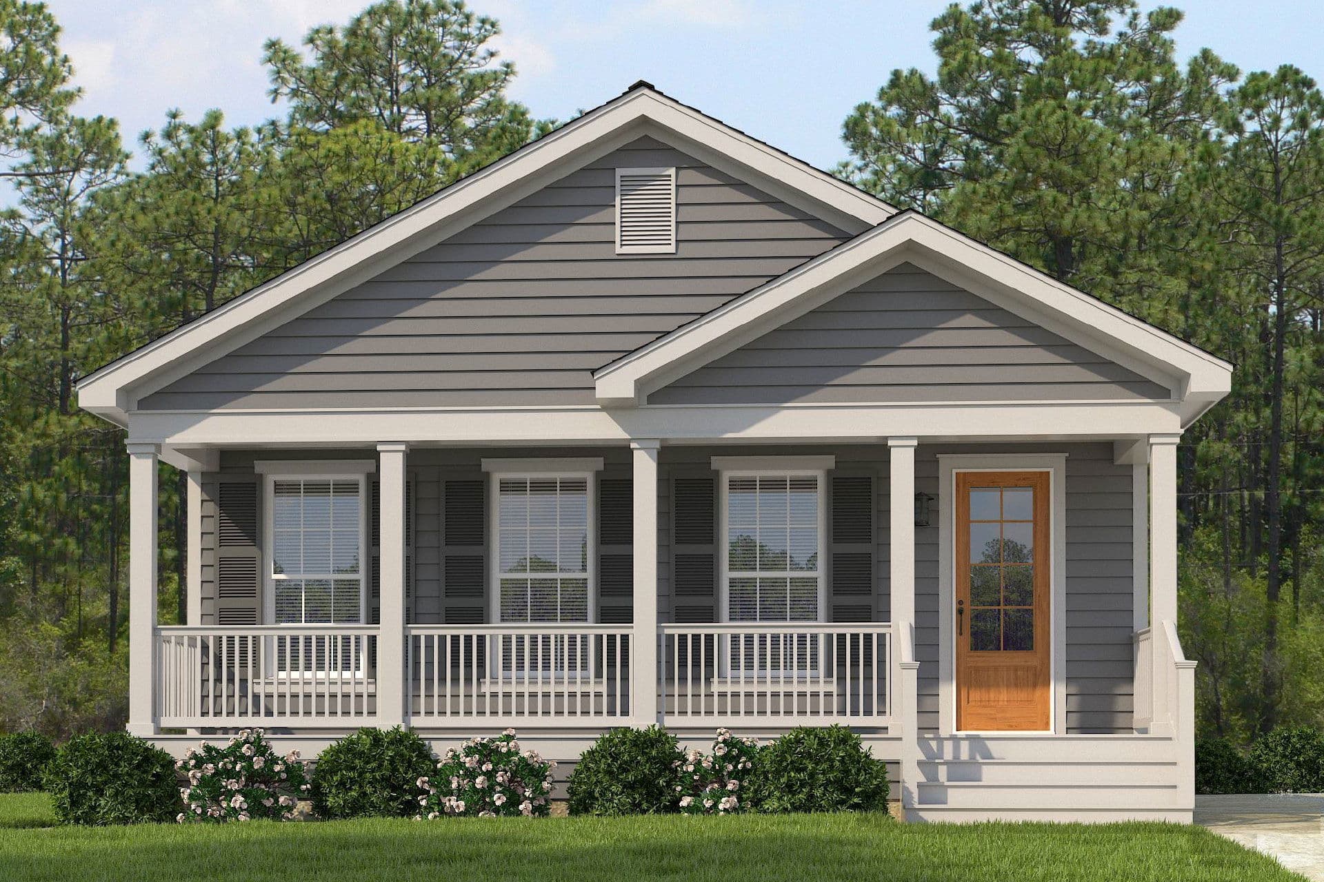 Ivy hero, elevation, and exterior home features