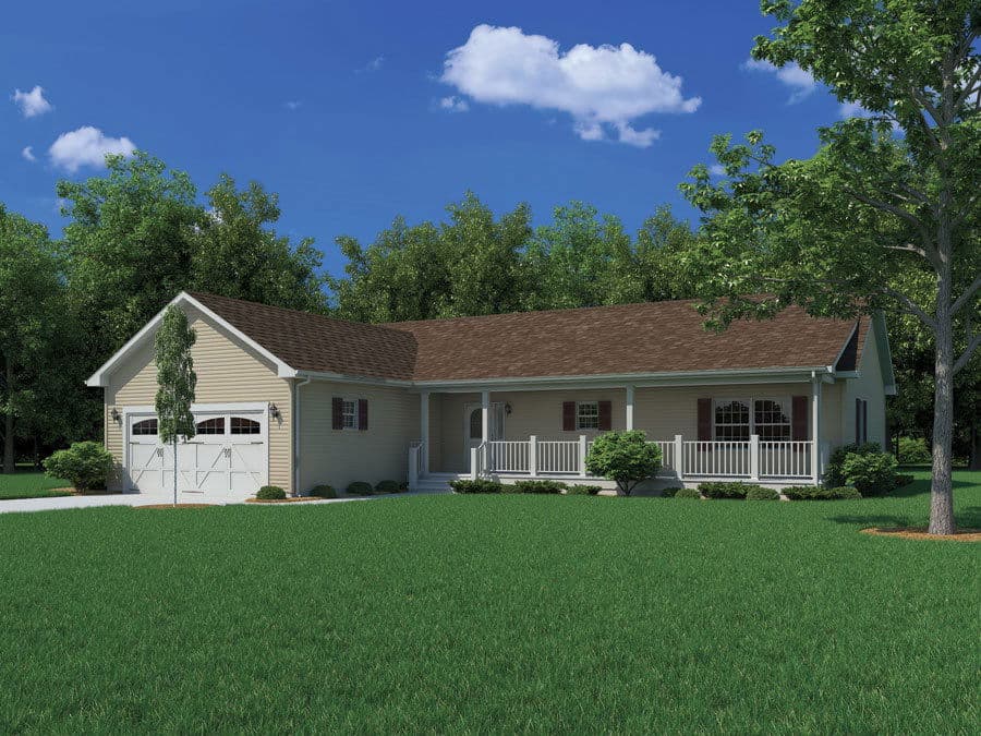 Bridgewood ii hero, elevation, and exterior home features