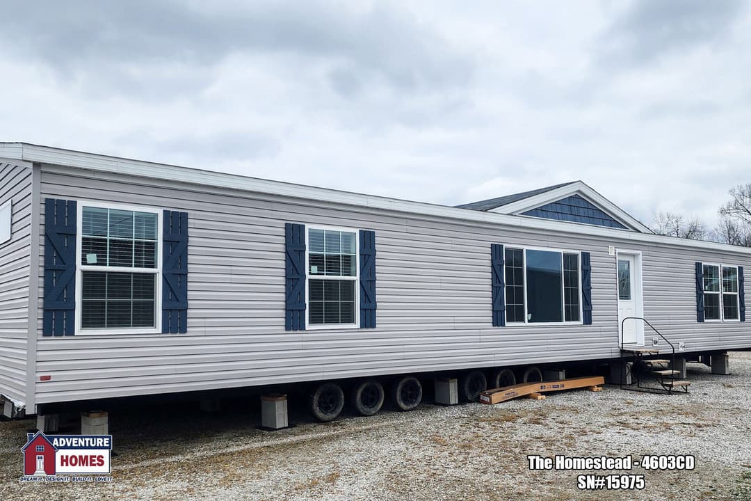 Homestead | 4603cd elevation and exterior home features