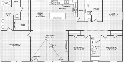 Valu premier 32603g floor plan home features