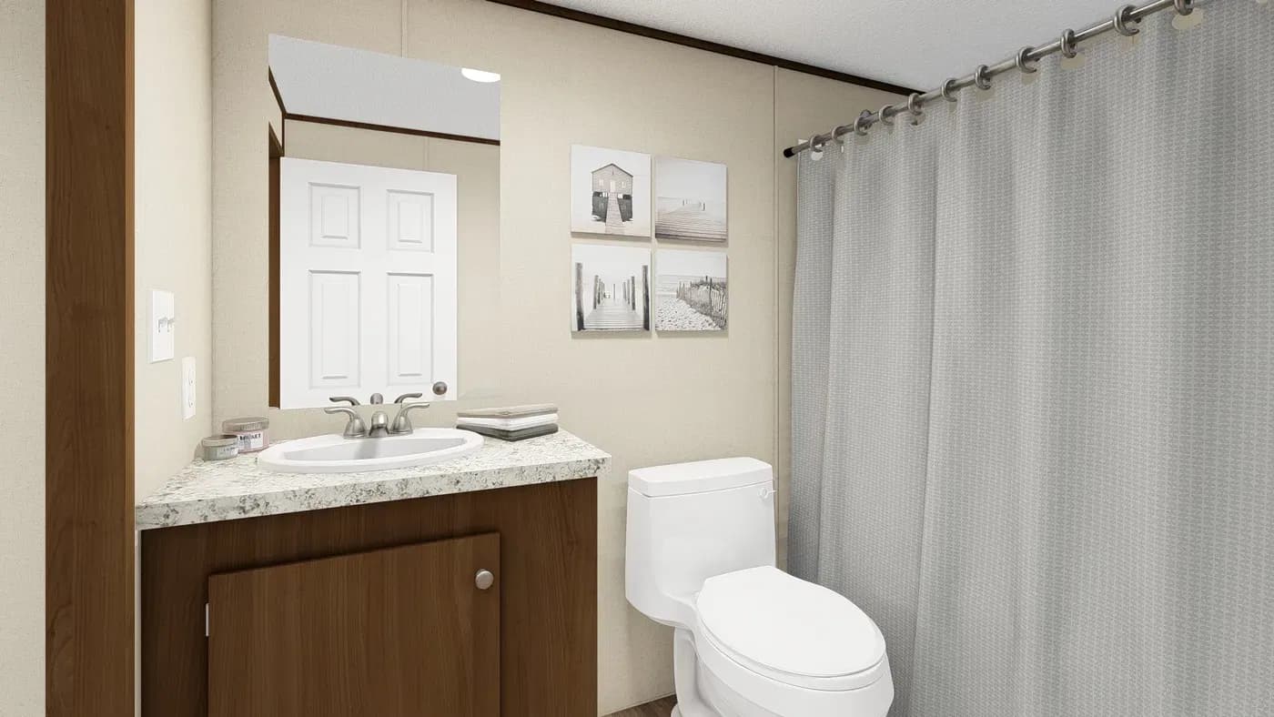Pride bathroom home features