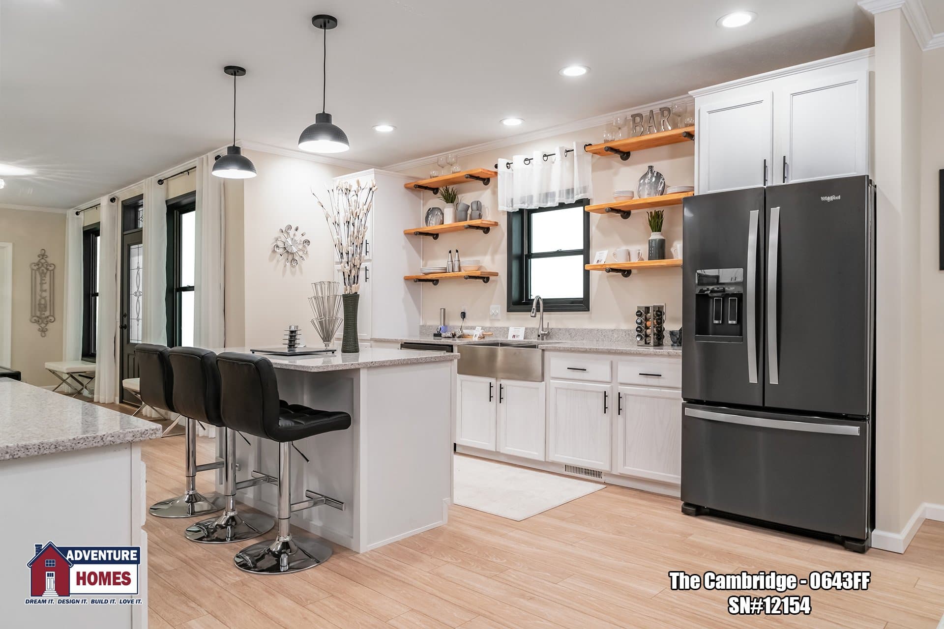 Cambridge | 0643ff kitchen home features