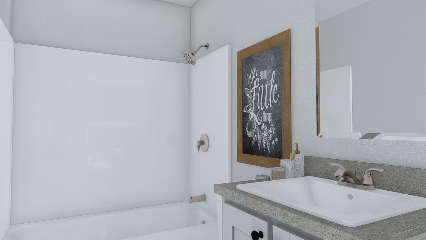 My girl bathroom home features