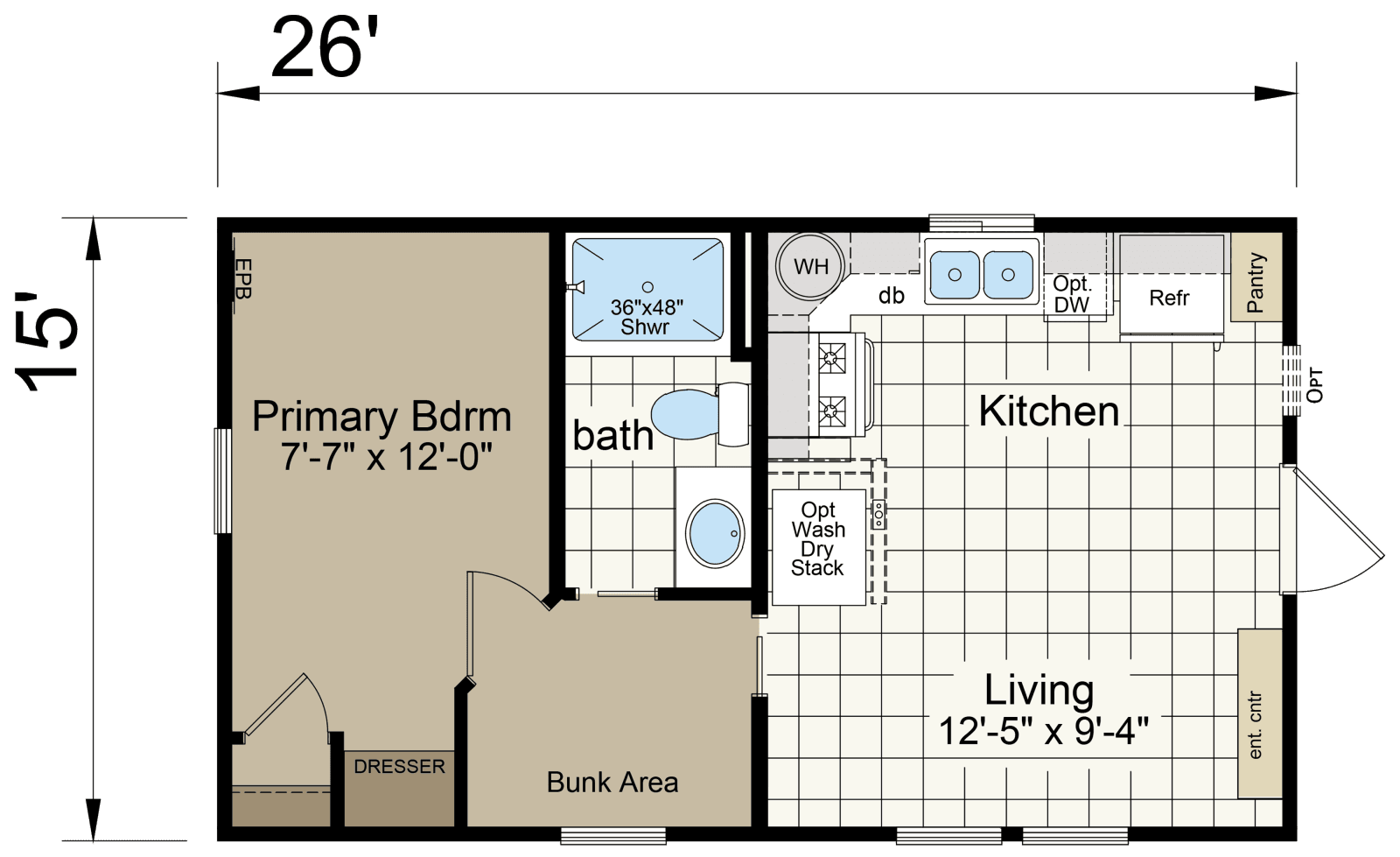 Pm 529 floor plan home features
