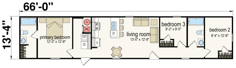 Zenith community floor plan home features