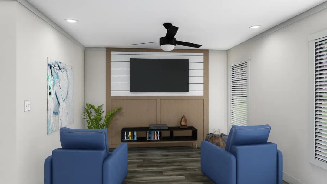 Farm 3 flex den interior home features