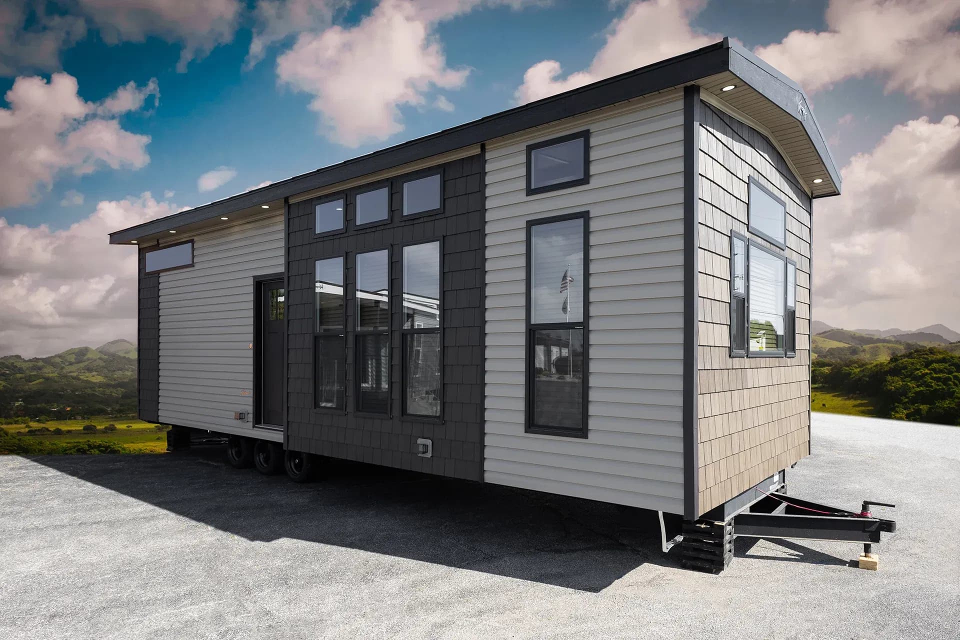 Eldorado 9001 elevation and exterior home features