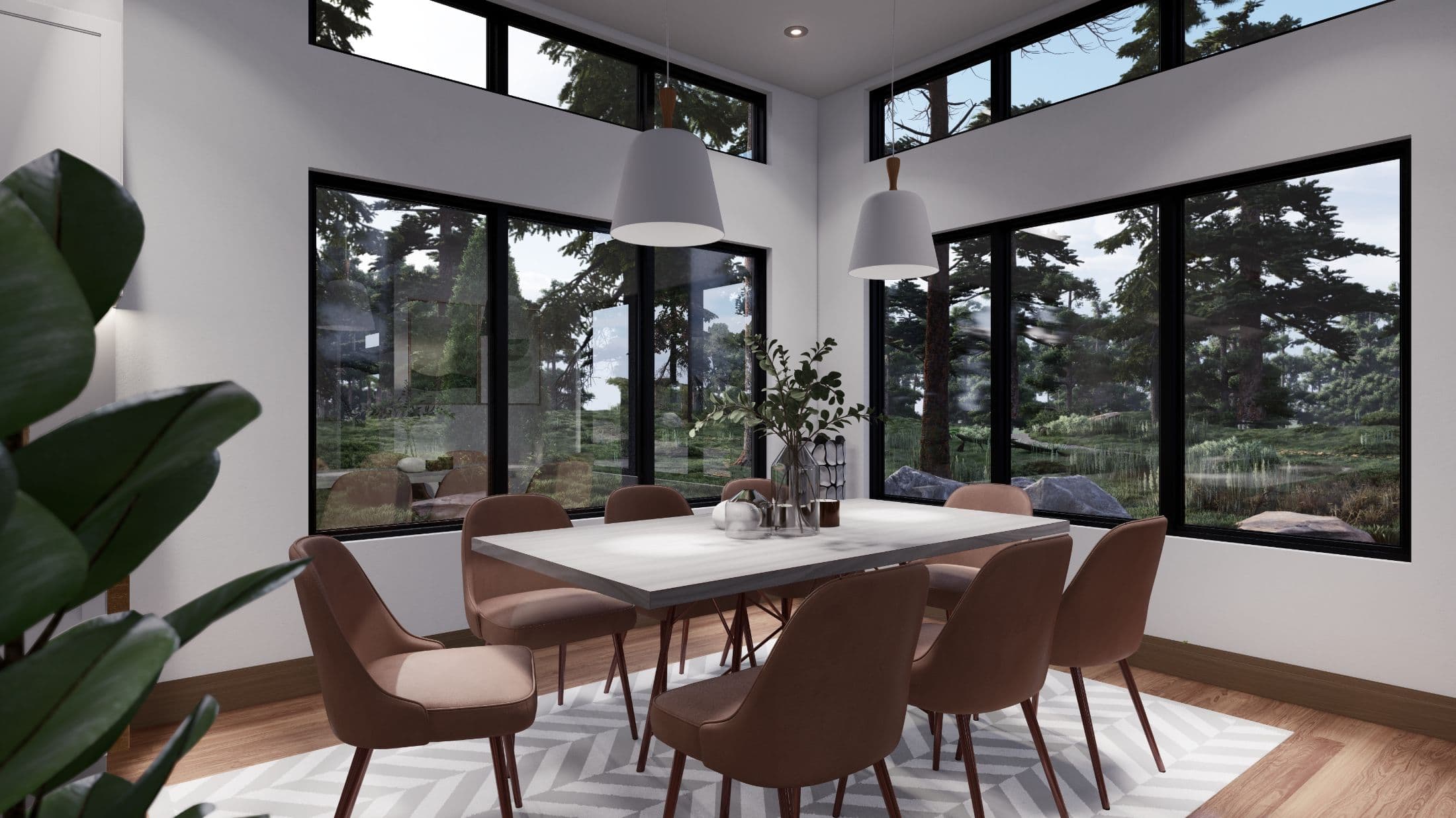 Model 27 interior home features