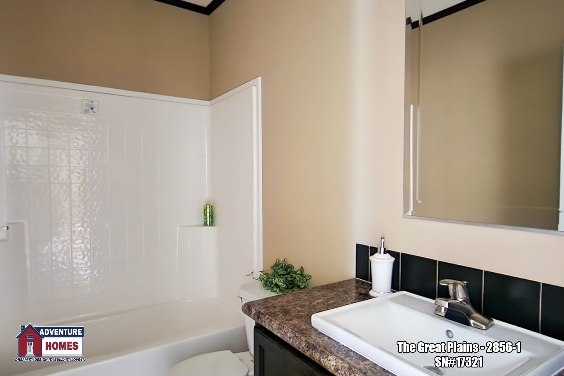 Great plains | 2856-1 bathroom home features