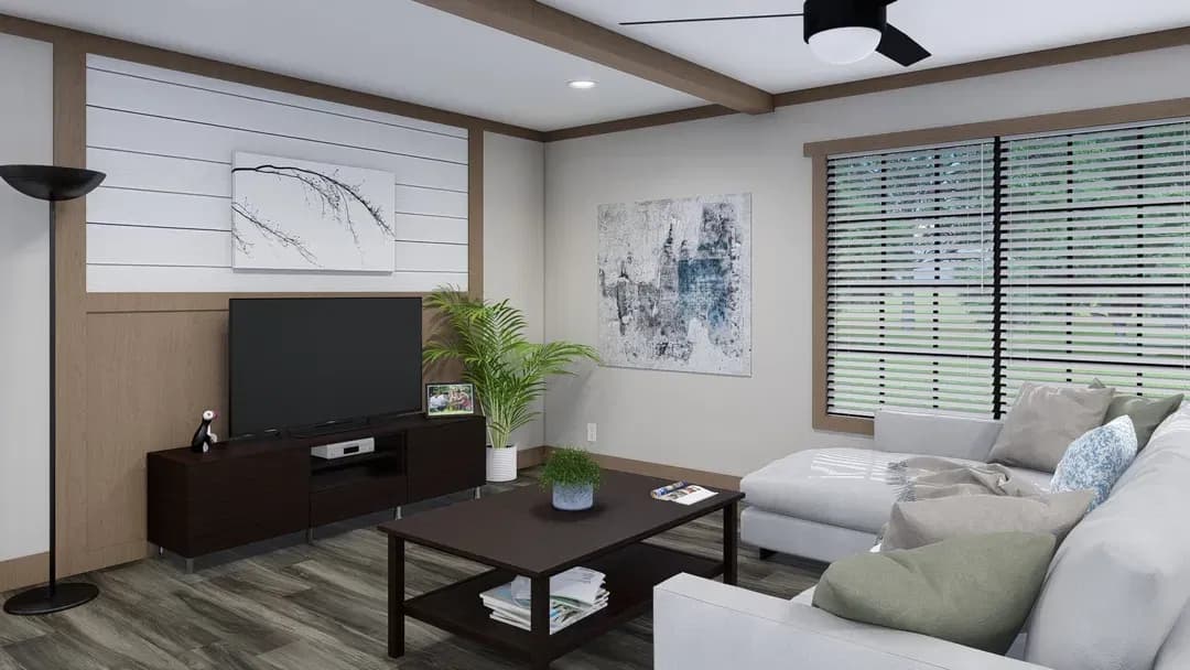 The loralei interior home features