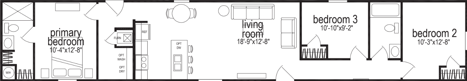 Hemisphere 6805 floor plan home features