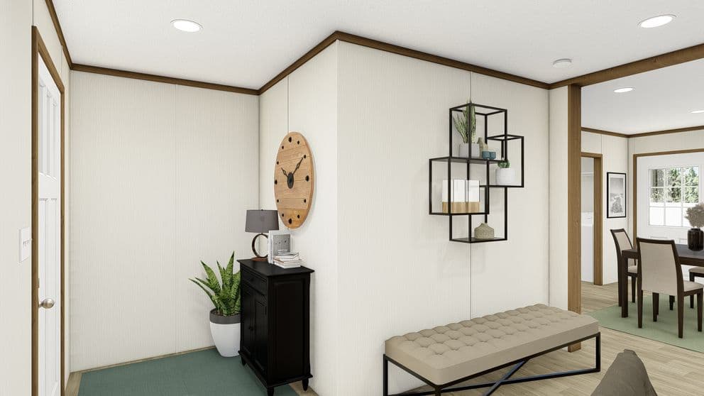 Glimpse interior home features