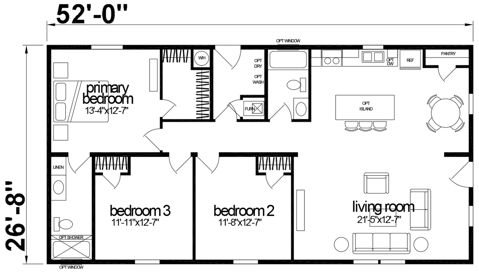 Inspire b953 floor plan home features