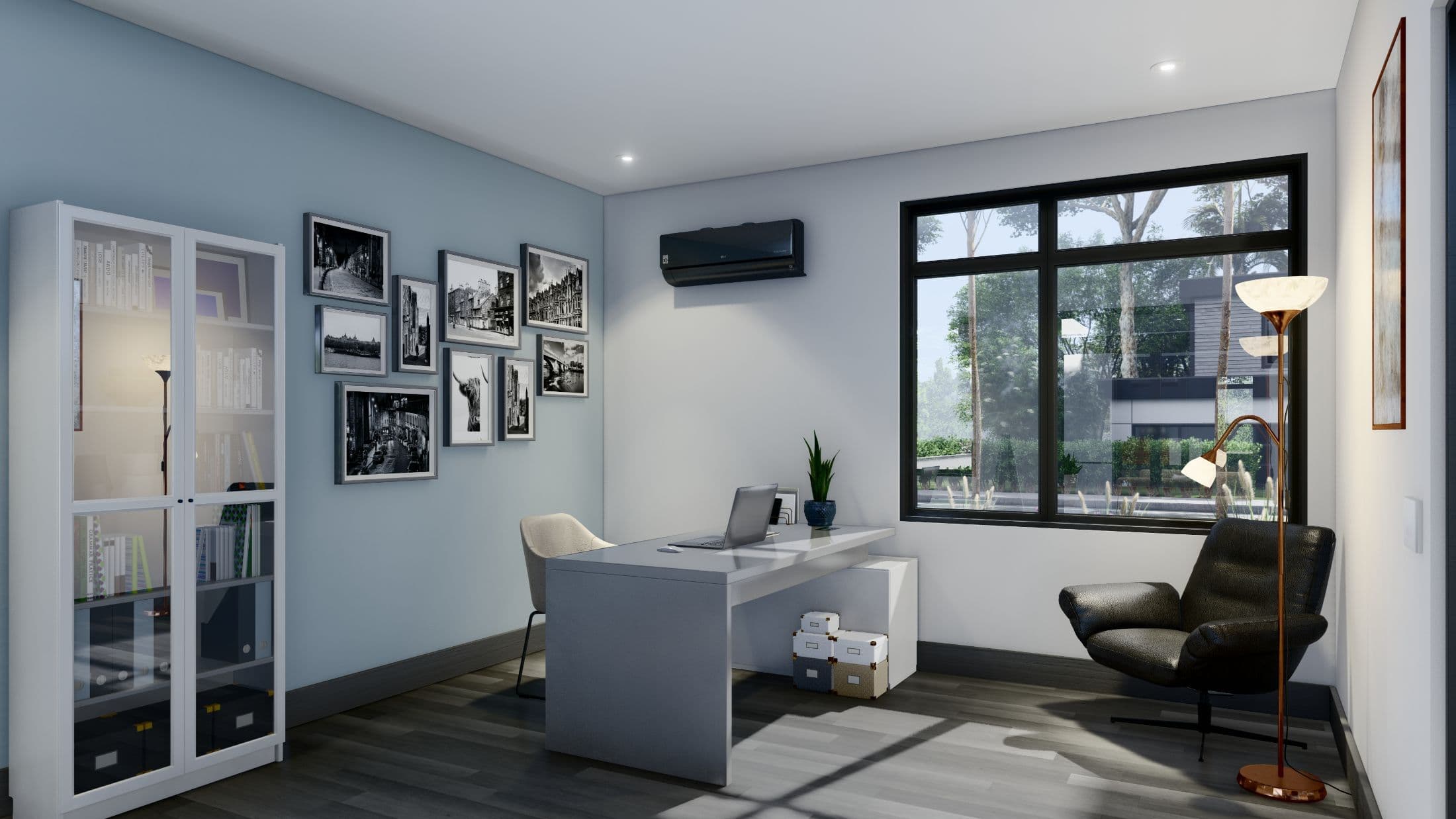 Model 1 interior home features