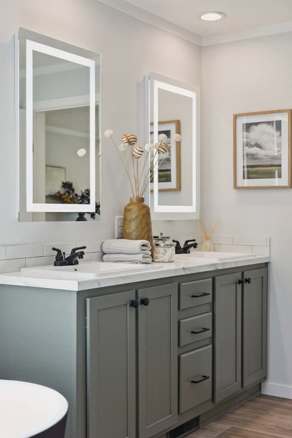 Axis bathroom home features