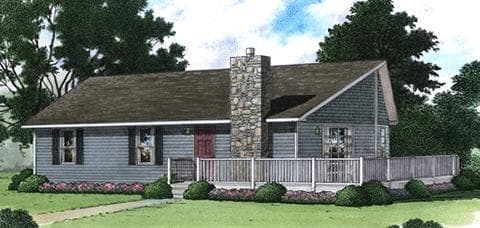 Lakeview hero, elevation, and exterior home features