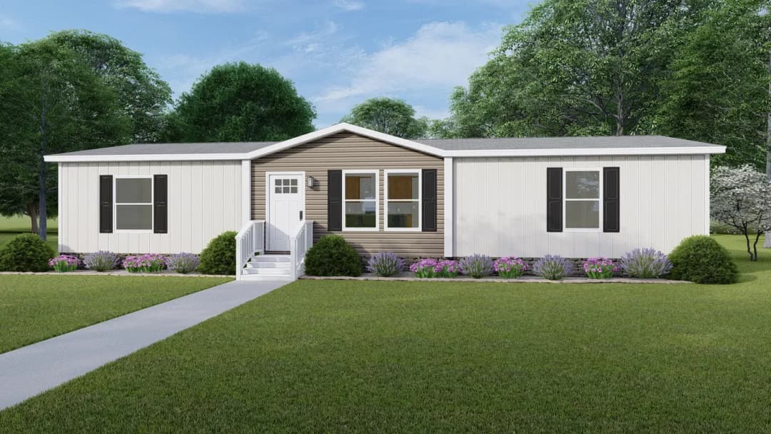 Rio elevation and exterior home features