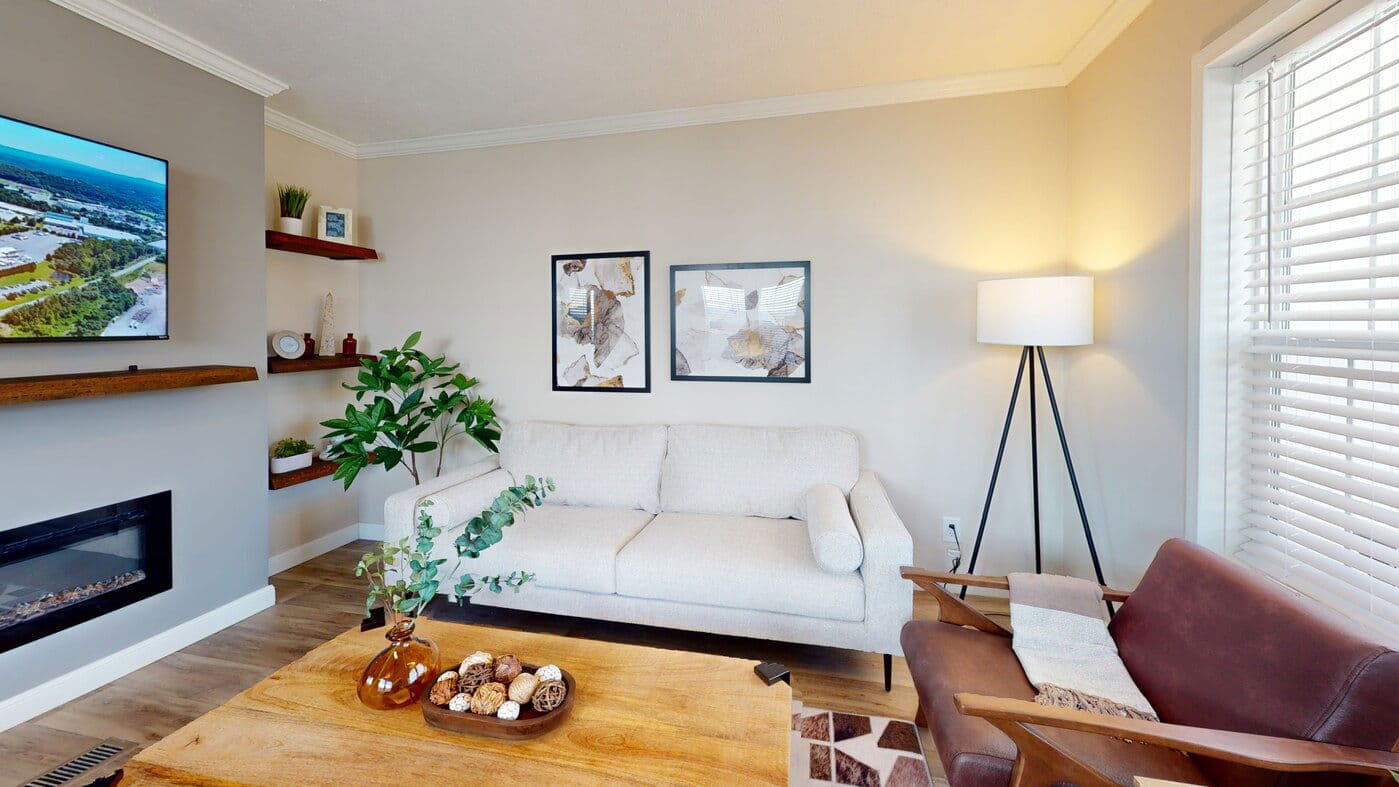 The cumberland duplex interior home features