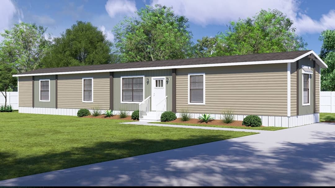 Libby hero, elevation, and exterior home features