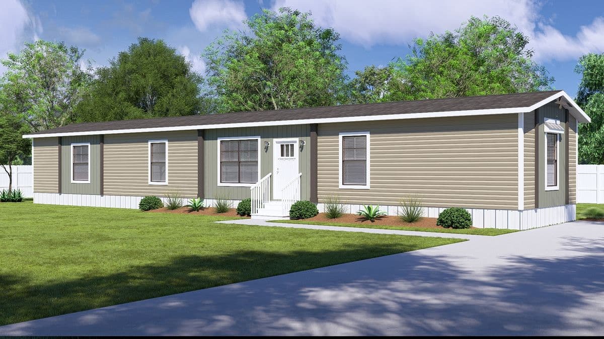 Libby hero, elevation, and exterior home features