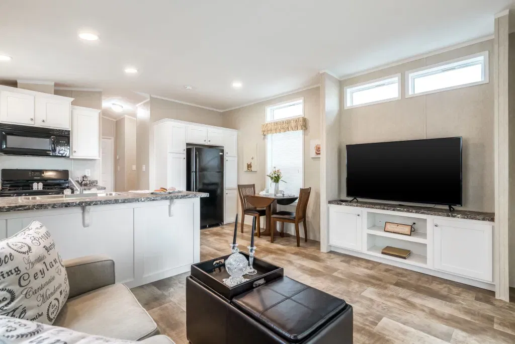 Astro bungalow singlewide interior home features