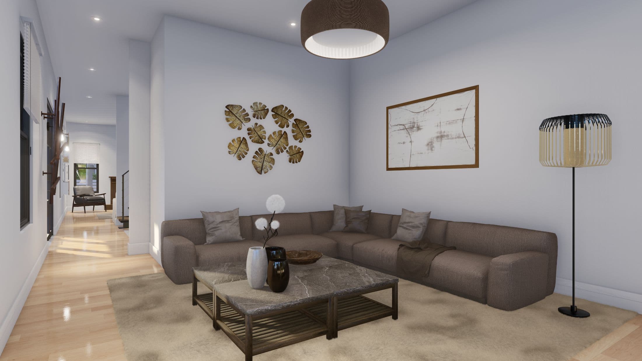 Model 21 interior home features