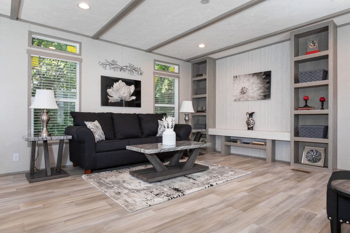 The anniversary 76 interior home features