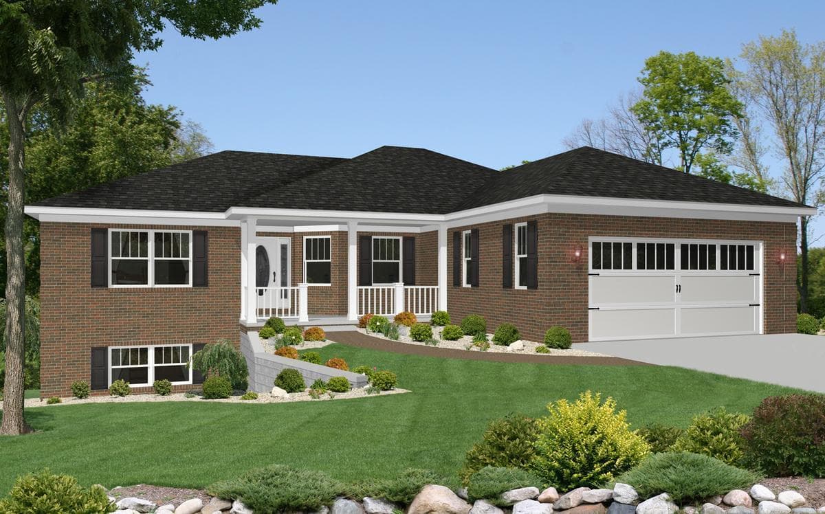 Danwood hero, elevation, and exterior home features