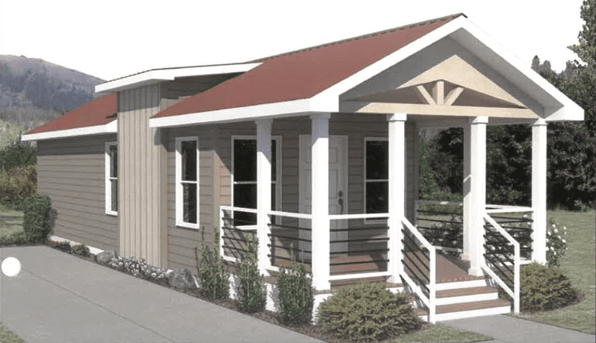 Lynx mod hero, elevation, and exterior home features