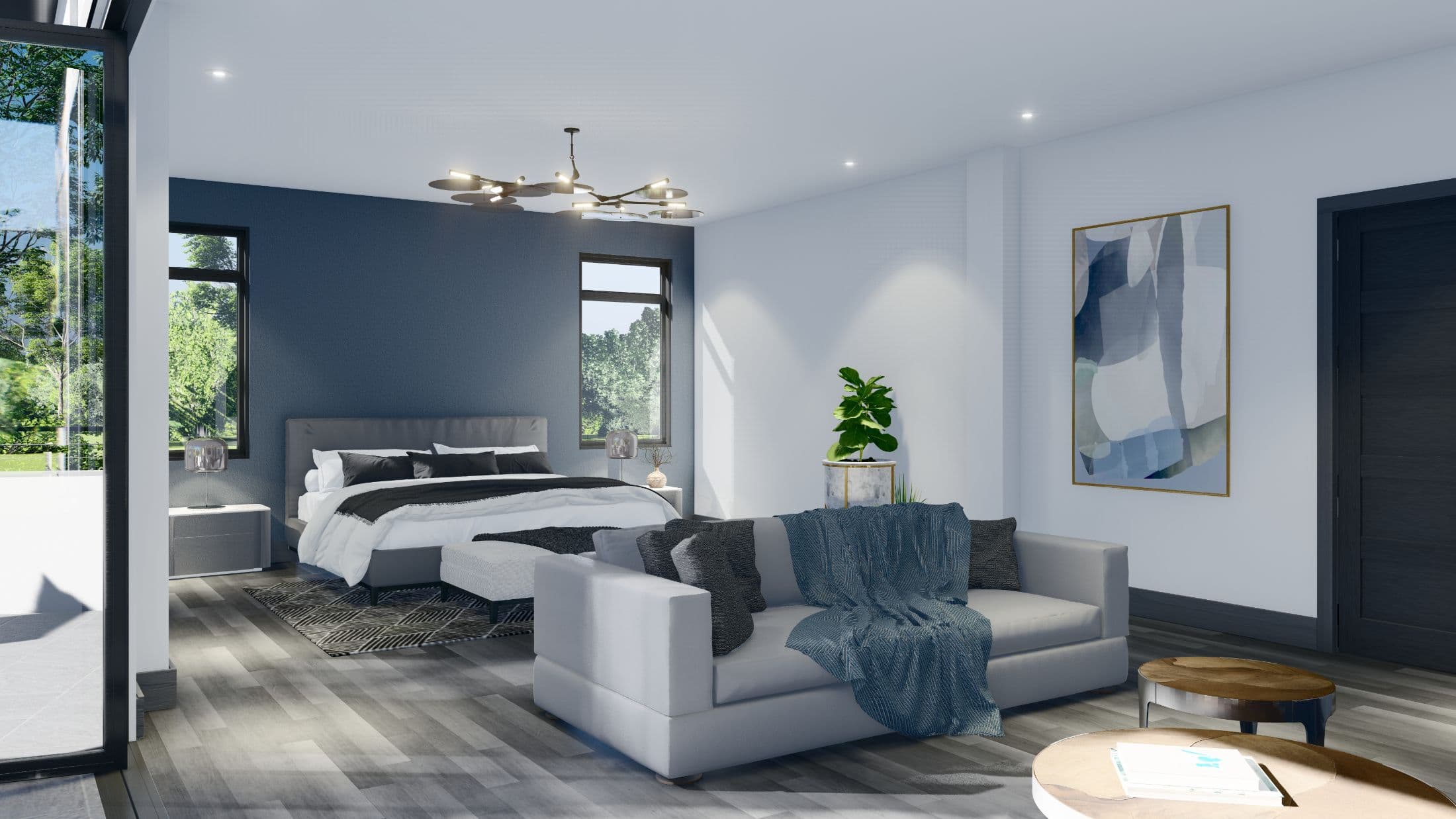 Model 1 bedroom home features