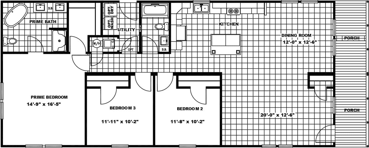 Scenic mountain view elite floor plan home features