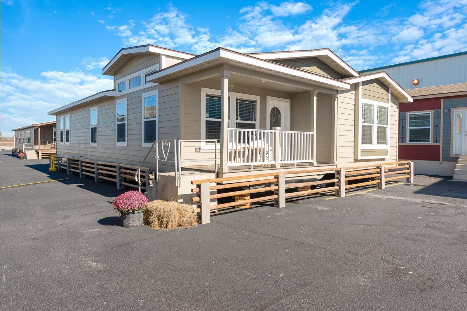 Villager exterior home features