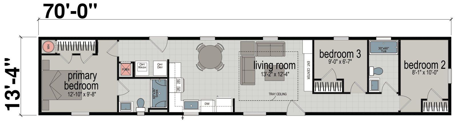 Accolade floor plan home features