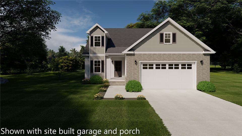 Fredonia ii hero, elevation, and exterior home features