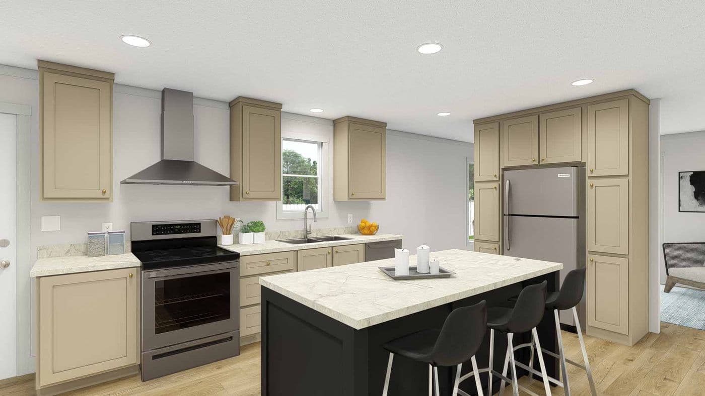 Free bird kitchen home features