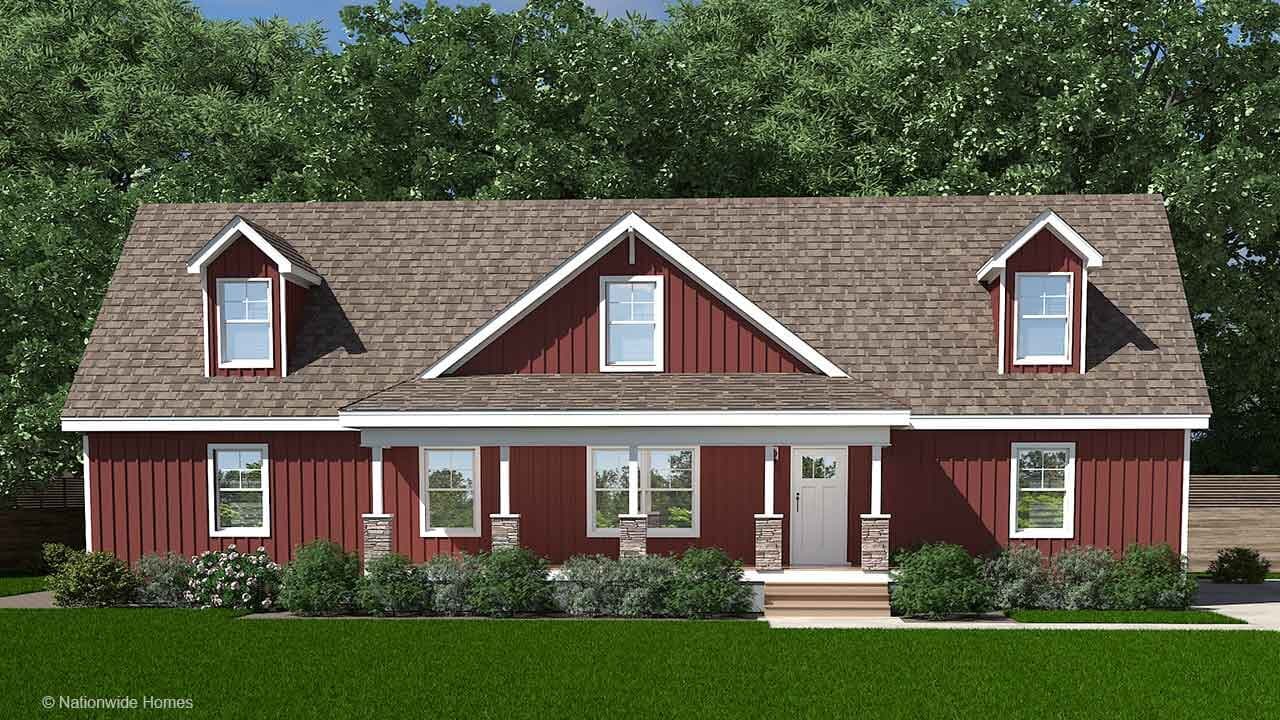 Sparta cape hero, elevation, and exterior home features