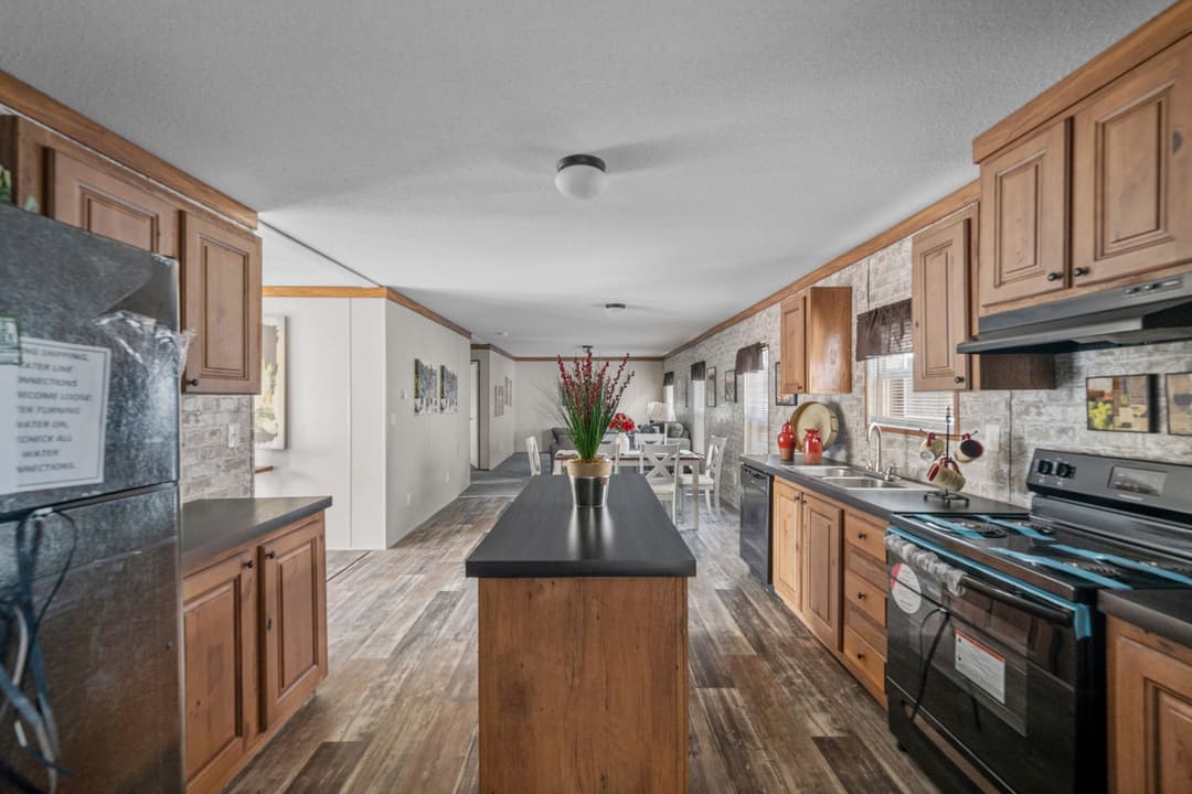 Gunner kitchen and hero home features