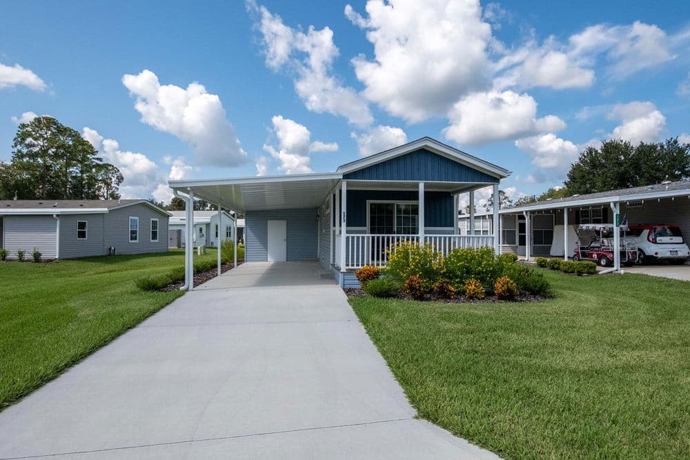 Mayside elevation and exterior home features