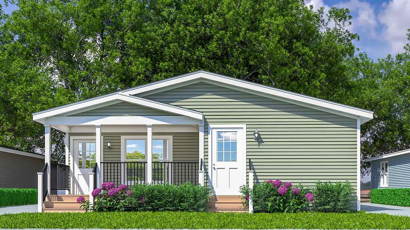 Roanoke duplex hero, elevation, and exterior home features