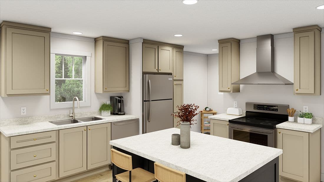 Born to run kitchen home features