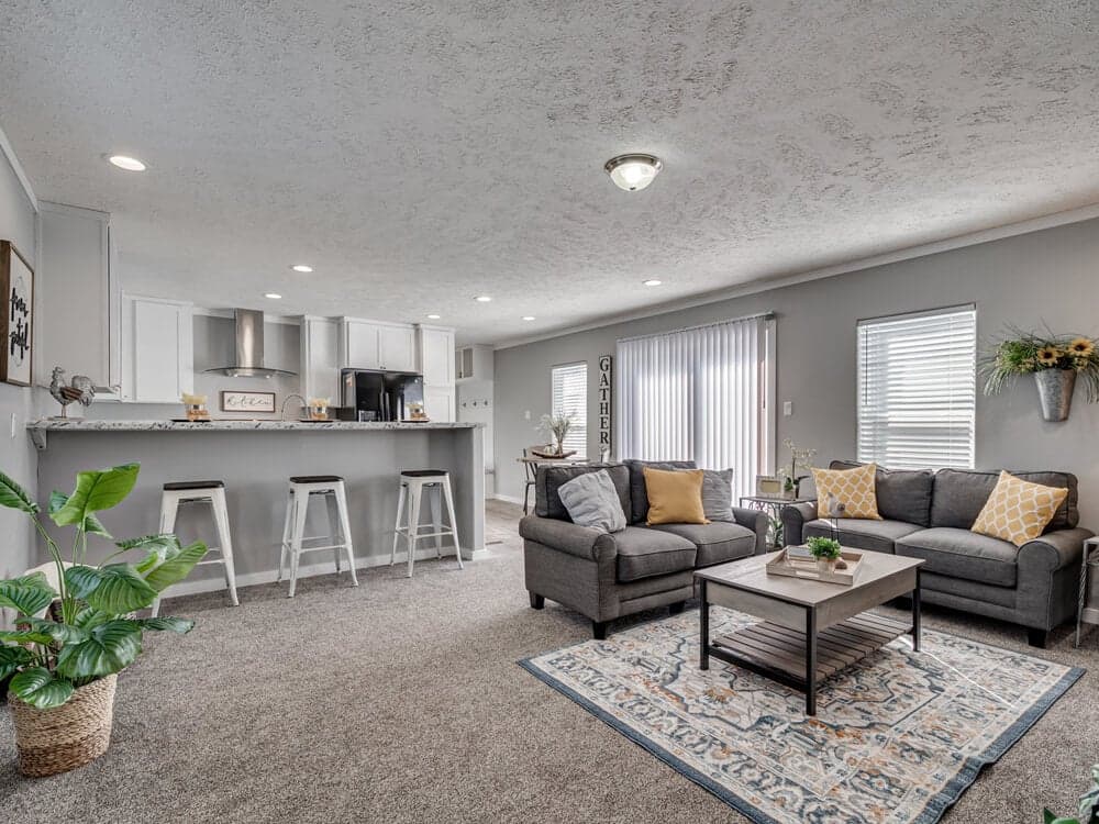 The big bo interior home features