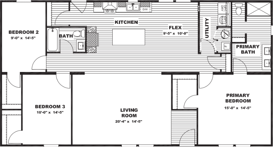 Shout floor plan home features