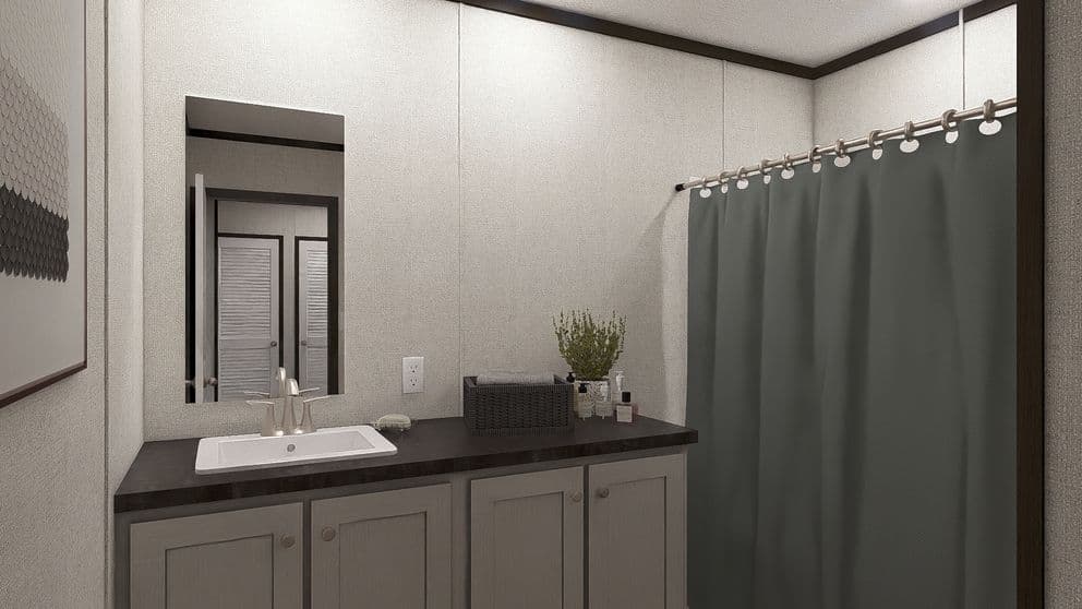 Reveal bathroom home features