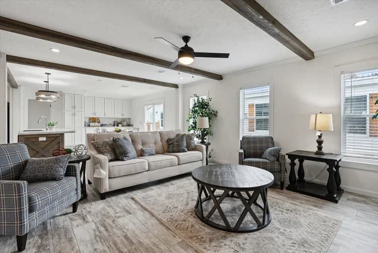 Levi hero and interior home features