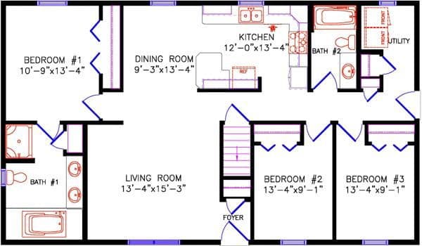 Limited 5175 floor plan home features