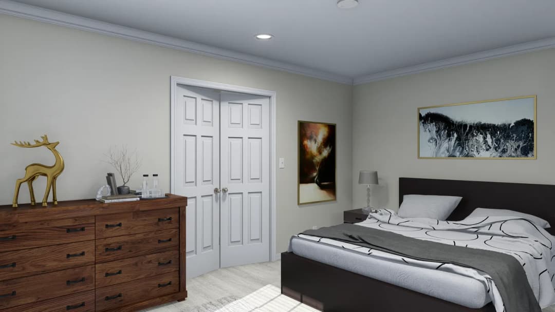 Topsail bedroom home features