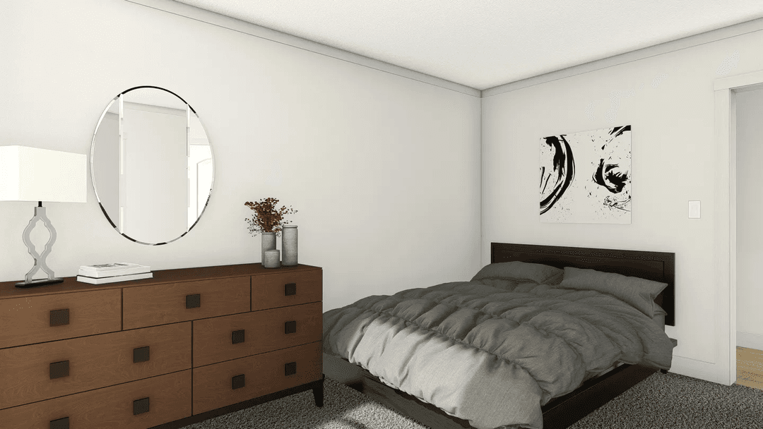 Free bird bedroom home features